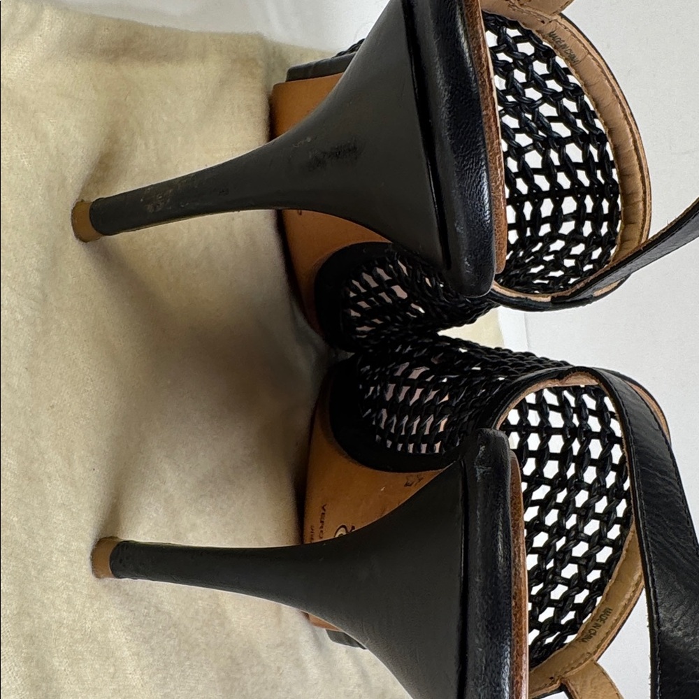 Signature Vince Camuto‎ Woven Leather Slingback Sandal - Picture 5 of 7